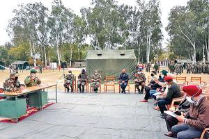 आर्मी भर्ती रैली की तैयारियां मुकम्मल