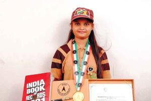 नैन्सी इन्सां का नाम इंडिया बुक ऑफ रिकॉर्ड में दर्ज