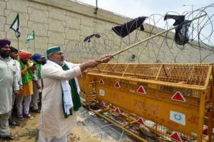 पुलिस द्वारा लगाए गए बैरिकेट को हम हटा रहे हैं: टिकैत