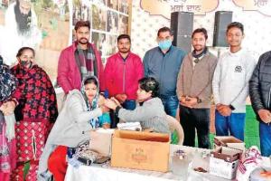 डेरा सच्चा सौदा सांझा धाम मलोट में 90 जनों ने करवाया टीकाकरण