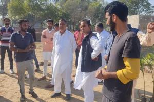 विधायक केहरवाला ने हुडा आर-3 क्षेत्र का किया निरीक्षण