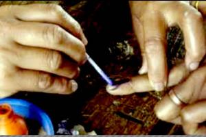 उत्तर प्रदेश में पहले चरण का मतदान संपन्न: 58 फीसदी मतदान