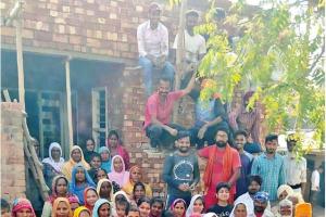 ब्लॉक तपा, भदौड़ की साध-संगत ने परिवार को बनाकर दिया ‘आशियाना’