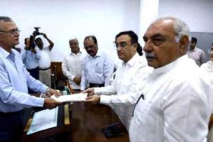 कांग्रेस से माकन और भाजपा के कृष्ण ने भरा नॉमिनेशन, कार्तिकेय शर्मा निर्दलीय उतरे