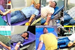 डेरा सच्चा सौदा अनुयाईयों ने किया 10 यूनिट रक्तदान