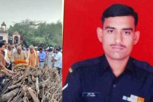 हवलदार संजय सिंह का राजकीय सम्मान के साथ हुआ अंतिम संस्कार