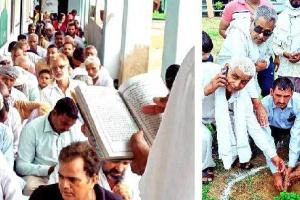 पूज्य गुरु जी के आगमन की खुशी में कनीना की साध-संगत ने गाया गुरुयश