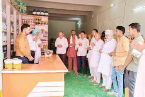 डेरा मर्यादा अनुसार कृषि सेवा सहकारी समिति केंद्र का भव्य शुभारंभ