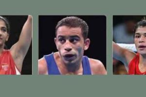 निखत, अमित और नीतू ने जीते स्वर्ण