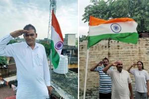 साध-संगत घरों पर फहरा रही राष्ट्रीय ध्वज