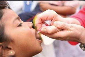 राजस्थान में करीब 43 लाख बच्चों को पिलाई पोलियो की खुराक