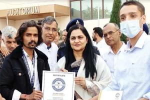 1 हजार 26 सर्टिफिकेट हासिल कर जगतार इन्सां ने बनाया रिकॉर्ड