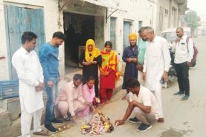Depth campaign : चांदपुरा में एक और दुकानदार ने जलाई तंबाकू उत्पादों की होली