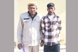 आरोपी गिरफ्तार, चोरीशुदा बाइक बरामद