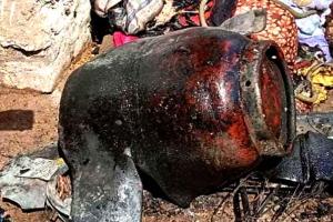 गैस सिलेंडर में विस्फोट, महिला झुलसी