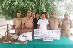 डिडौली पुलिस ने किया अवैध शस्त्र फैक्ट्री का भंडाफोड़