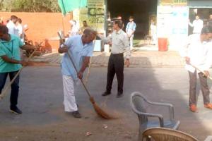 रतननगर में सफाई का अभियान शुरू