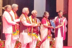 हकृवि के दीक्षांत समारोह में राष्ट्रपति द्रौपदी मुर्मु ने भेंट की उपाधियां