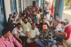 नगर निगम सफाई सेवकों का धरना दूसरे दिन भी जारी