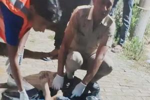 किसान को तेज रफ्तार वाहन ने रौंदा, बस के लिए कर रहा था इंतजार,चालक हुआ फरार