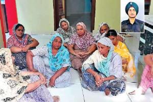 गांव वजीदके कलां का जसवीर सिंह जम्मू में शहीद