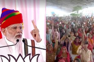 राजस्थान में कांग्रेस पर प्रधानमंत्री मोदी का तंज
