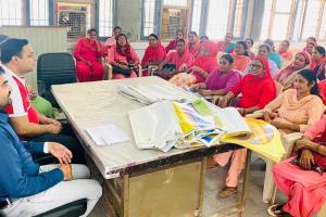 ‘प्लस पोलियो मुहिम’ के लिए आशा वर्कर्स की ट्रेनिंग का आयोजन