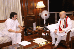 अमित शाह से मिले कुलदीप बिश्नोई