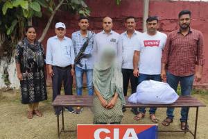 Cia Haryana Police: धमतान साहिब गांव से पाँच किलोग्राम गांजा सहित एक महिला तस्कर काबू