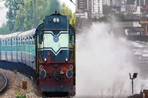 ‘‘बिपरजॉय’’ चक्रवात तूफान के कारण रेल यातायात प्रभावित, रेल सेवाएं रहेगी रद्द