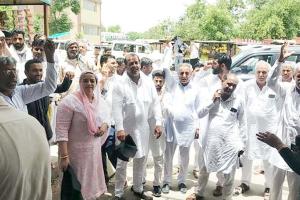 जब तक सरपंचों की मांगों का समाधान नही होगा तब तक सरकार का विरोध जारी रहेगा: संतोष बैनीवाल