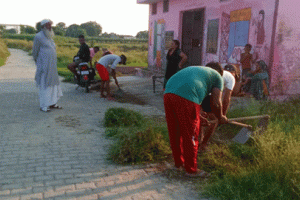 दस्तक अभियान : चलाया गया विशेष सफाई अभियान 