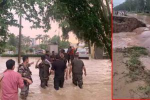 उफ…अंबाला में छतों को छू रही बरसाती आफत, न जानें कब मिलेगी राहत!