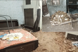 मकान की छत गिरने से गर्भवती महिला सहित तीन की मौत, एक घायल