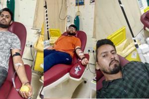 Ahmedabad: अंतरराष्ट्रीय युवा दिवस पर रक्तदान कर युवा बने मिसाल