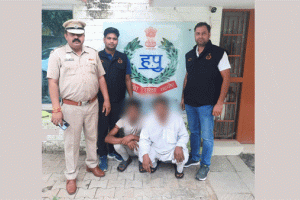 विधायक को मारने की धमकी देने के दो आरोपी गिरफ्तार