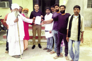 Taranagar News: भूमाफियाओं का कब्जा, सौंपा ज्ञापन