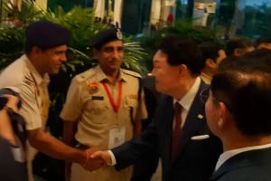 साउथ कोरिया के राष्टपति ने किया गुरूग्राम पुलिस का धन्यवाद