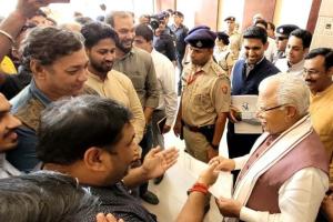 जर्नलिस्ट एसोसिएशन गुरुग्राम ने मुख्यमंत्री से मिल जताया आभार