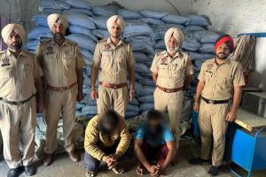 चोरी की चीनी की 192 बोरियां बरामद