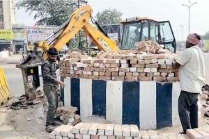 डेमो सफल रहने के बाद अम्बेडकर चौक के पुनरोद्धार का कार्य शुरू