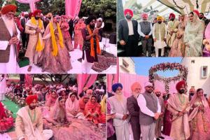 पंजाब के खेल मंत्री मीत हेयर बौधे शादी के बंधन‌ में ; आनंद कारज समारोह का आयोजन मोहाली में हुआ