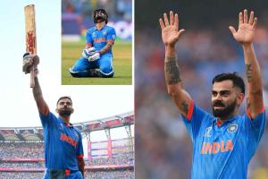 World Cup 2023 Semifinal : ‘शतकवीर कोहली’ तोड़ा सचिन का ‘विराट’ रिकॉर्ड! टीम इंडिया ने दिया विशाल लक्ष्य!