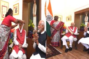 Bharat Ratna: मुर्मु ने आडवाणी के आवास पर उन्हें भारत रत्न से सम्मानित किया