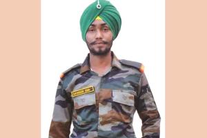 बरनाला का अग्निवीर जवान ड्यूटी दौरान शहीद