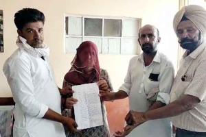 पुलिस के मुकदमा दर्ज नहीं करने पर थाना प्रभारी को सस्पेंड करने की मांग