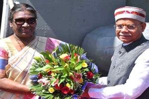 Droupadi Murmu: मुर्मू पांच दिवसीय आधिकारिक यात्रा पर शिमला पहुंची