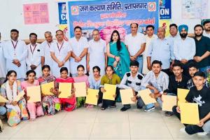 संस्था ने 60 बच्चों को कम्प्यूटर का कोर्स नि:शुल्क कराया: संदीप गुप्ता