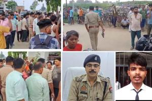 बाइक सवार चार नकाबपोशों ने कॉलेज जा रहे छात्र पर चलाईं गोली