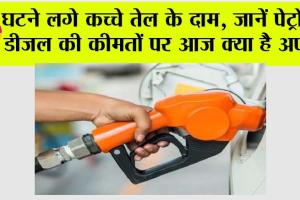 Petrol Diesel Price: घटने लगे कच्चे तेल के दाम, जानिये पेट्रोल-डीजल की कीमतों पर आज क्या है अपडेट